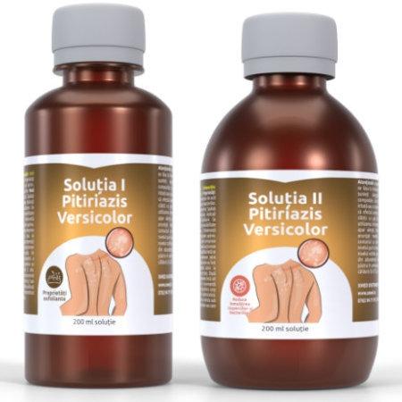Solutii pentru Pitiriazis Versicolor, 200ml + 200ml, Farmacia Xmed
