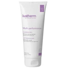 Multi-performance Lapte demachiant pentru piele sensibila cu ceramide si acid hialuronic, 200 ml, Ivatherm