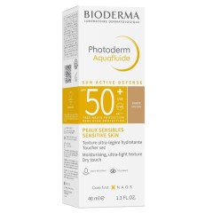 Photoderm Aquafluide Doree crema lejera cu SPF50+, 40ml, Bioderma